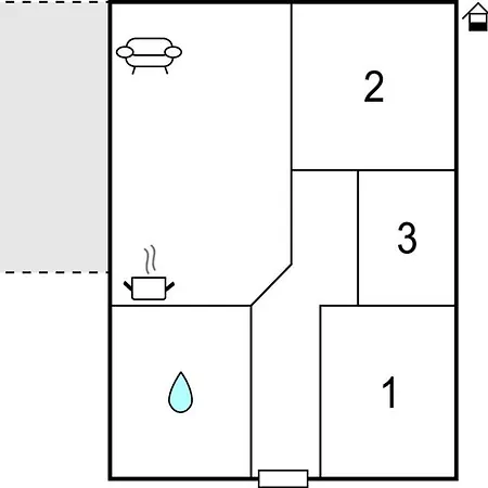 Three-bedroom In Marcana דירה Marčana