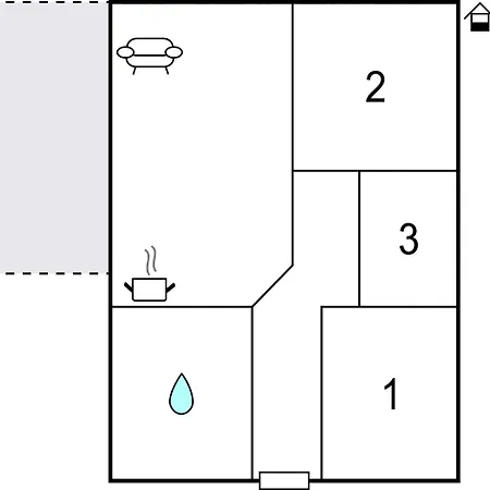 Apartament In Marcana With Wifi
